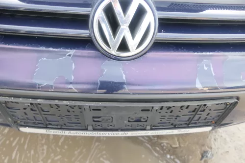 VW Golf 4 1J Stoßstange vorne Stoßfänger vorn blau LA5G (174529)