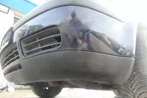 VW Golf 4 1J Stoßstange vorne Stoßfänger vorn blau LA5G (174529)