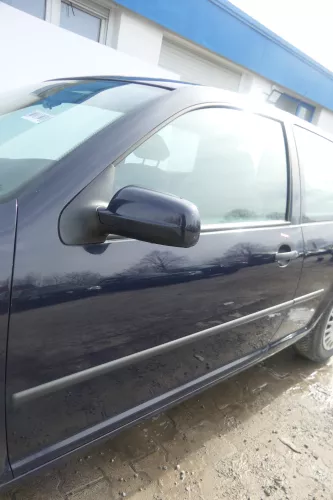 VW Golf 4 Tür vorne links Fahrertür 2/3-Türer blau LA5G ohneAnbauteile (174531)