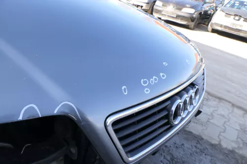Audi A6 4B Motorhaube Klappe vorn (bis ca. Ende 2001) grau LY7L (174543)