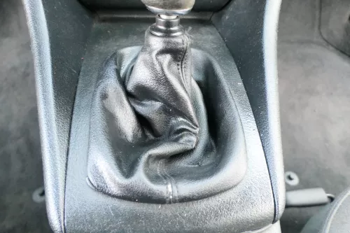 Audi A6 4B Schaltknauf Schaltsack Schaltknüppel original 6-Gang Leder (174553)