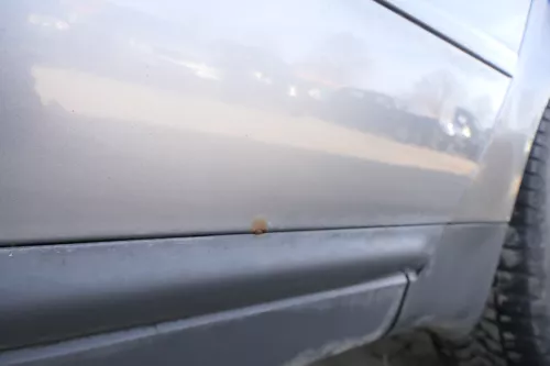 Audi A6 4B C5 Tür Türblatt hinten links nur Türblatt grau LY7L (174556)