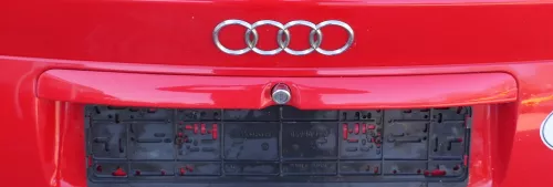 Audi A4 B5 Limousine Griff Heckklappe Heckklappengriff rot LY3H biscaBj.1999