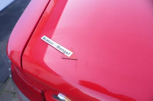 Audi A4 B5 Heckklappe hinten Klappe Kofferraumklappe Limousine rot LY3H bis1999 (174782)