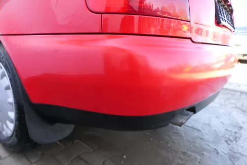 Audi A4 B5 Limousine Stoßstange hinten Heckstoßstange LY3H rot  biscaBj99 (174787)