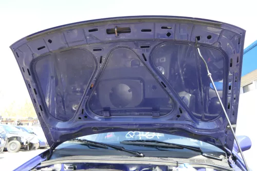 VW Polo 6N Motorhaube Frontklappe Haube vorne Klappe blau LD5D (174811)