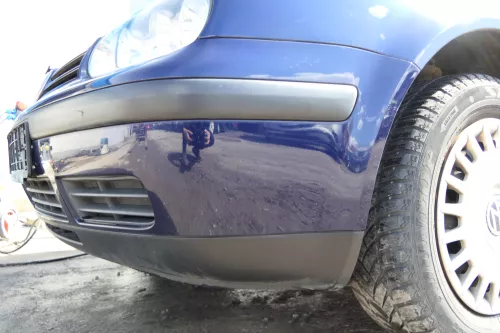 VW Golf 4 1J Stoßstange vorne Stoßfänger vorn blau LB5N (174816)