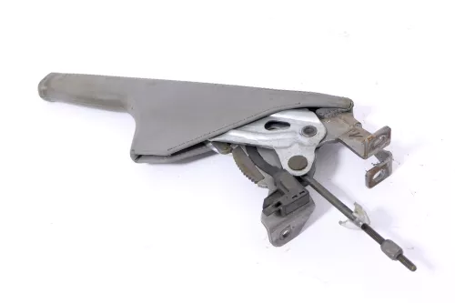 VW Golf 4 Bora Handbremse Feststellbremse Leder grau (174865)