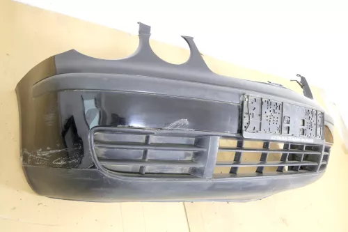 VW Polo 9N Stoßstange Frontstoßstange vorne schwarz L041 - MÄNGEL (174878)