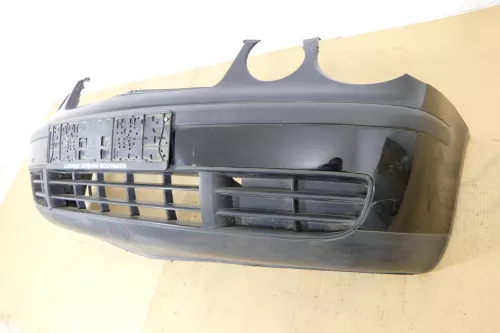 VW Polo 9N Stoßstange Frontstoßstange vorne schwarz L041 - MÄNGEL (174878)