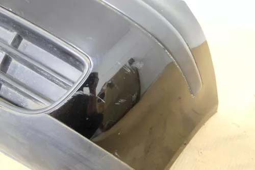 VW Polo 9N Stoßstange Frontstoßstange vorne schwarz L041 - MÄNGEL (174878)