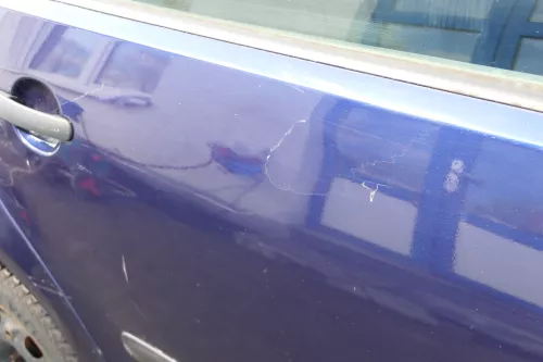 VW Polo 9N 9N3 Tür hinten rechts 4/5-Türer blau LB5N (174952)