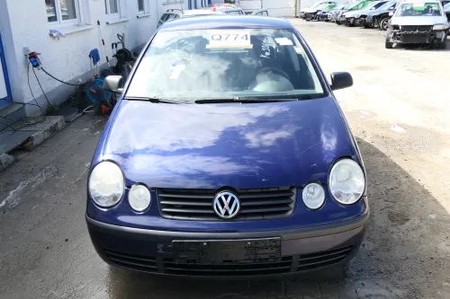 VW Polo 9N Motorhaube Klappe Haube vorne blau LB5N bis ca. Bj. 2004