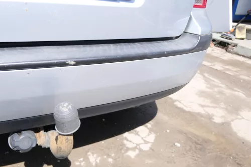 VW Golf 4 Kombi Avant Stoßstange hinten Heckstoßstange Stoßfänger silber LA7W (174982)