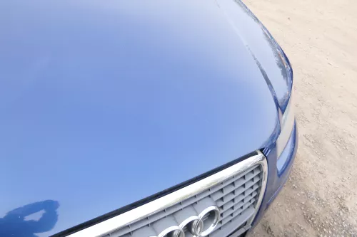 Audi A3 8P 4/5-Türer Motorhaube Haube Klappe vorn vorne blau LZ5C Sportback d (175022)