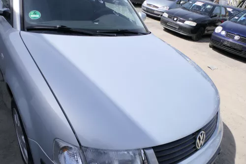 VW Passat 3B Motorhaube Klappe vorne vorn Haube silber grau LB7Z (175093)