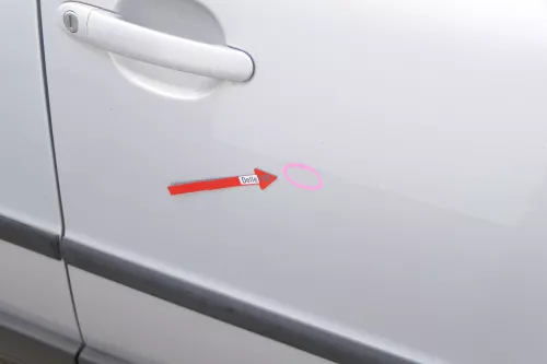 VW Passat 3B 3BG Kombi + Limo Tür vorne rechts Beifahrertür grau silber LB7Z (175103)