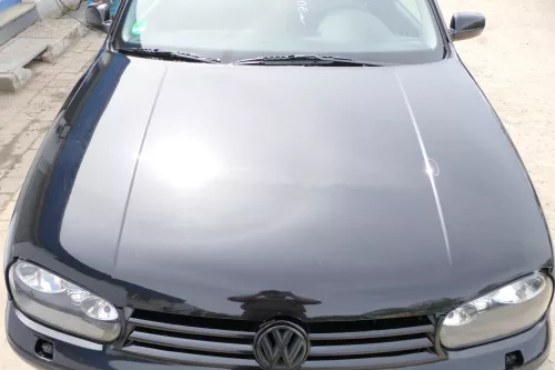 VW Golf 4 Motorhaube Haube Klappe vorne schwarz L041