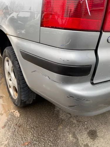 Sharan Alhambra 7M Stoßstange hinten Heckstoßstange silber ab Bj. 2000 Galaxy (175193)