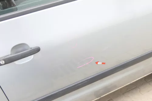 VW Sharan 7M Ford Galaxy WGR Tür vorne rechts Facelift grau cosmic-silber 2QTC (175198)