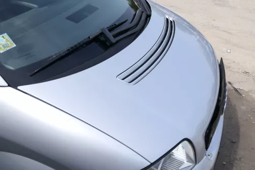 Audi A2 8Z Motorhaube Haube Klappe silber LY7W - OHNE Grill (175262)