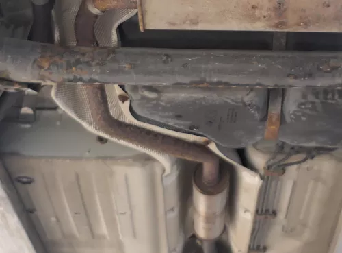 Audi A2 8Z Auspuff hinten Endschalldämpfer + Mittelschalldä 1,4 Benziner AUA BBY (175301)