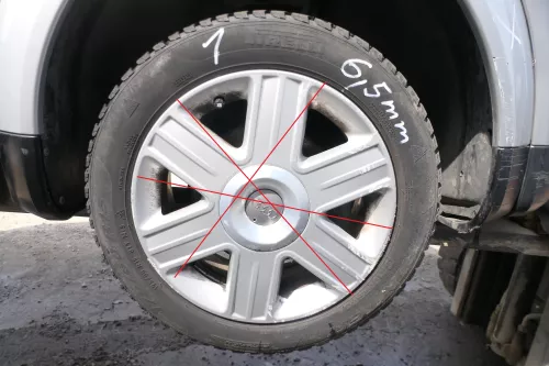 4x Audi A2 175/60 R15 81T Winterreifen ca. 5-8mm - NUR Reifen - NUR REIFEN