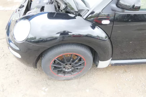 VW New Beetle 9C Kotflügel vorne links schwarz L041 1C0821103H