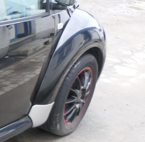 VW New Beetle 9C Kotflügel vorne rechts schwarz L041 1C0821104H (175355)