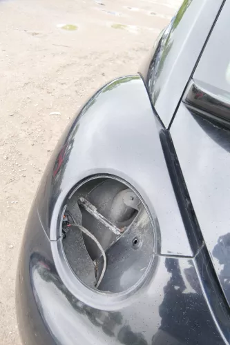 VW New Beetle 9C Kotflügel hinten links schwarz L041 1C0821301F (175356)