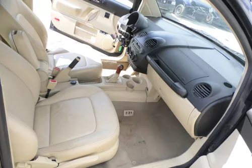 VW New Beetle 9C Teppich Innenraumteppich Innen Bodenbelag creme beige besch