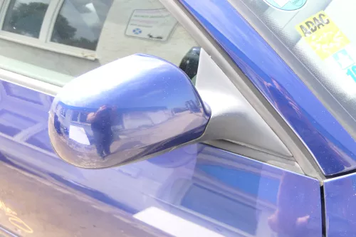 Audi A3 8L elektrischer Spiegel Außenspiegel rechts blau LZ5K + Glas