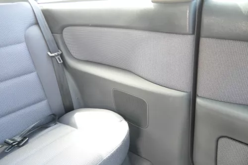 1xA3 8L Seitenverkleidung Seite Verkleidung links hinten 2/3-Türer schiefer grau