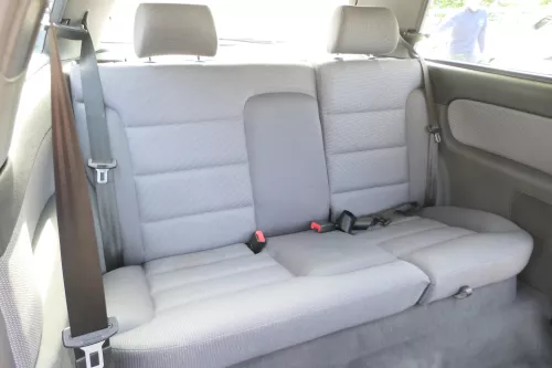 A3 8L Sitz Sitze hint Rückbank Rücksitzbank Sitzfläche Kopfstützen schiefer grau (175474)