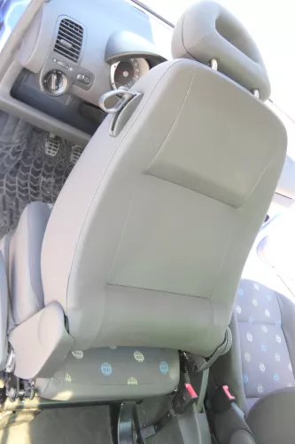Arosa VW Lupo Sitz vorn links Fahrersitz Höhenverstellung höhenverste dunkel (175487)
