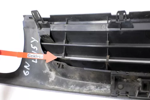 VW Polo 6N Kühlergrill Grillleiste blau LN5Y Leiste Grill VW Zeichen (175552)