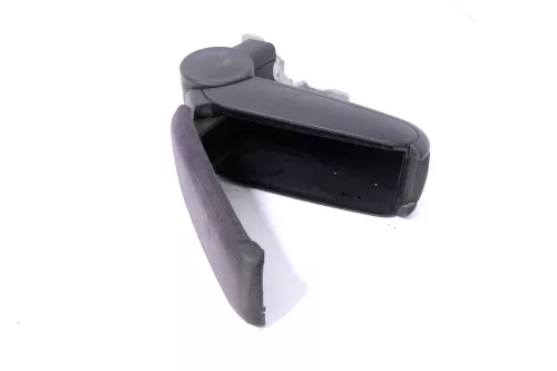 VW Passat 3B Mittelarmlehne Armlehne Lehne Mitte Original Leder schwarz - Mängel