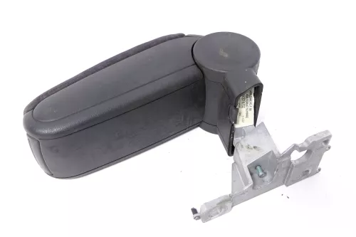 VW Passat 3B Mittelarmlehne Armlehne Lehne Mitte Original Leder schwarz - Mängel (175559)