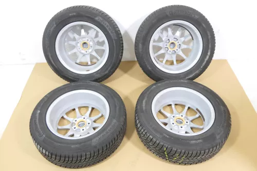 4x Golf 5 6 Alufelgen 215/65R16 98H Winterreifen Reifen 6mm KBA 49925 Dezent (175618)