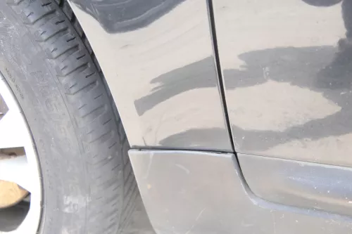 Audi A6 4B Kotflügel vorne links  schwarz LN4J (bis ca.Mitte 2001passend (175622)