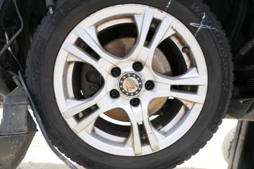 4x Passat 3BG A6 4B Alufelgen Felgen KBA 47127 7jx16H2 ET48 Platin - OHNE Reifen (175644)