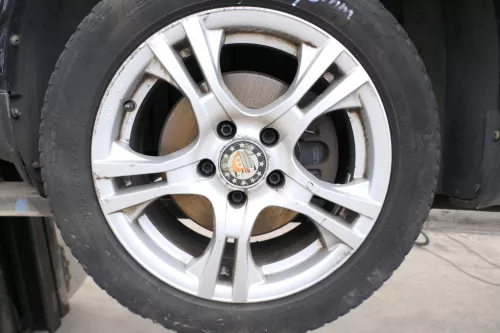 4x Passat 3BG A6 4B Alufelgen Felgen KBA 47127 7jx16H2 ET48 Platin - OHNE Reifen (175644)