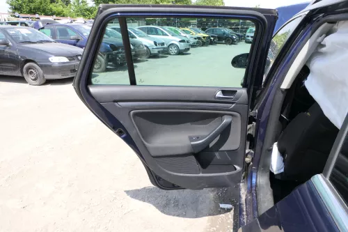 1x Golf Variant Kombi AJ5 5 1K Türverkleidung Verkleidung Tür hinten links schwa (175680)