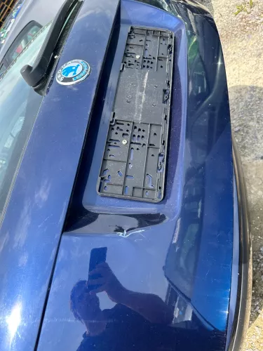 Skoda Fabia 6Y Combi Kombi Heckklappe Kofferraumklappe Klappe blau LF5U - DELLE! (175737)