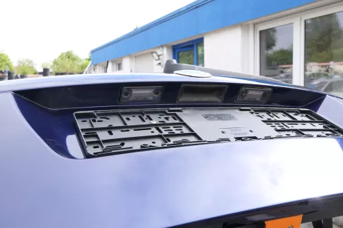 Skoda Fabia 6Y Combi Kombi Heckklappe Kofferraumklappe Klappe blau LF5U - DELLE! (175737)