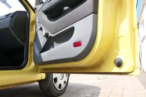 Skoda Fabia 6Y Kombi Limousine Tür vorne rechts Beifahrertür gelb LF1R (175773)