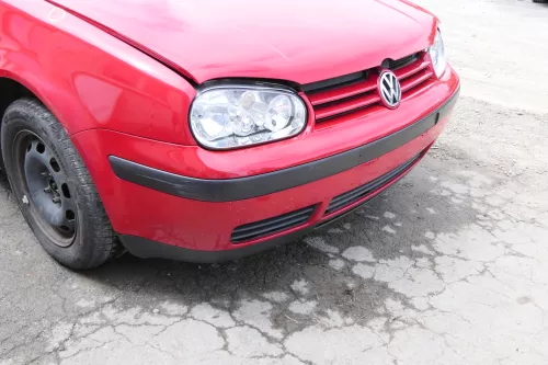 VW Golf 4 1J Stoßstange vorne Stoßfänger vorn rot LY3D (175787)