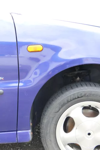 VW Polo 6N 6N1 Kotflügel vorne rechts LD5D blau lila (175889)