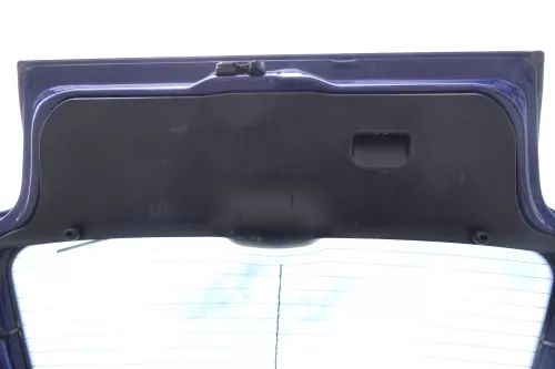 VW Polo 6N Heckklappe Klappe hinten Kofferraumklappe mit Scheibe blau LD5D (175893)