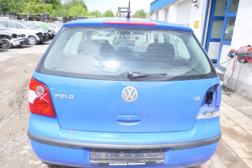 VW Polo 9N Fun Heckklappe Kofferraumklappe Klappe hinten blau LA5F